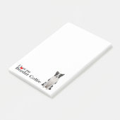 Love My Collie縁ど Post-It Notes ポストイット (アングル)