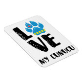 LOVE MY CUNUCU （黒い文字） – マグネット (右側)