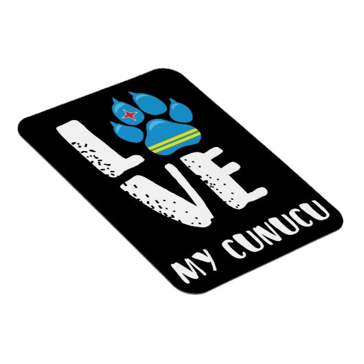 LOVE MY CUNUCU (White Letters) – マグネット (右側)