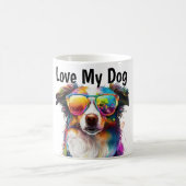 Love my Dog Mug コーヒーマグカップ (中央)