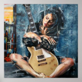 Love My Guitar ポスター (正面)