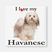 Love My Havan Magnet マグネット (正面)