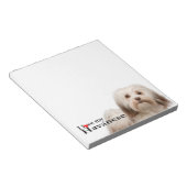 Love My Havanese Notepad ノートパッド (アングル)