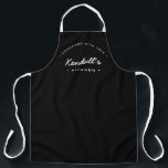 Love my Kitchenの手作りパーソナライズされた エプロン<br><div class="desc">ベーキングだ。カスタマイズこのエプロンの名パーソナライズされた前。トリートメントの白いタイポグラフィで赤くスタイリッシュ見る。あなたの人生で甘いパン屋を奨励し、特別な贈り物を持つ小さなビジネスのパン屋の所有者。これらの美味しいお菓子、お菓子、ケーキ、クッキーなどのベーキングに最適。キッチンエプロンに「愛で手作り」という言葉をユニーク付けた。</div>