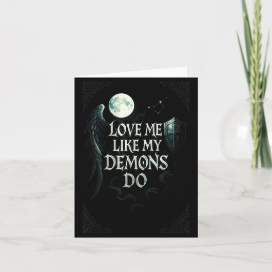 Love My Like Demons Gothic Moon カード (正面)