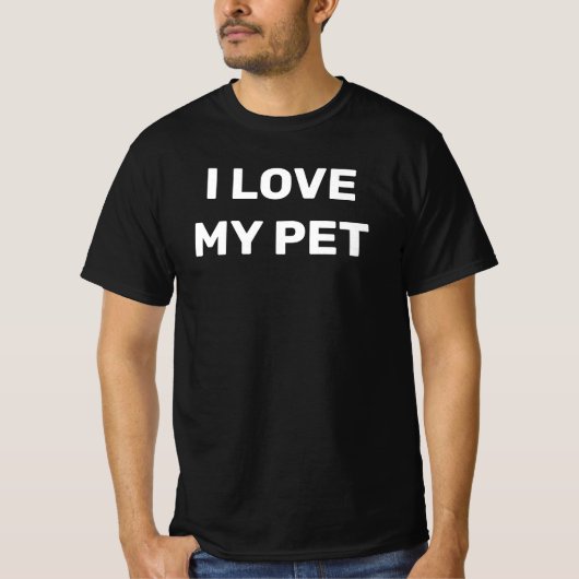 LOVE MY PET Tシャツ (正面)
