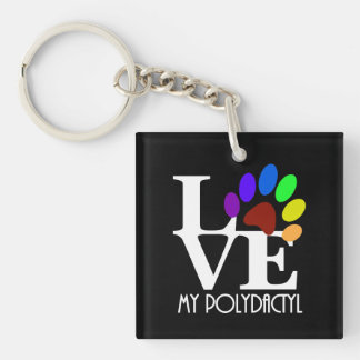 LOVE My Polydactyl キーホルダー