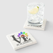 LOVE My Polydactyl ストーンコースター (横)