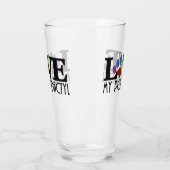 LOVE My Polydactyl タンブラーグラス (左)