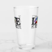 LOVE My Polydactyl タンブラーグラス (右)