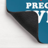 Love My Pregnant Wife, Funny Pregnancy Announcemme マウスパッド (コーナー)