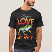 Love My Red Eyed Tree Frog Tシャツ (正面)