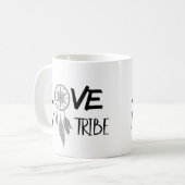 Love My Tribe Friends Gift コーヒーマグカップ (正面左)