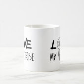 Love My Tribe Friends Gift コーヒーマグカップ (中央)