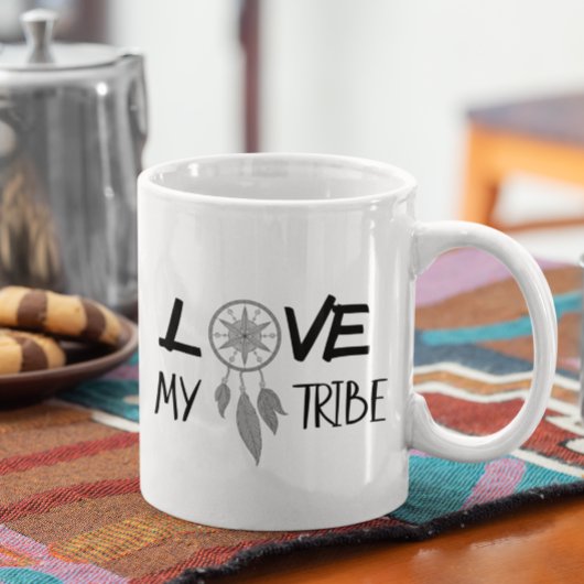 Love My Tribe Friends Gift コーヒーマグカップ