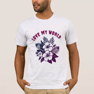LOVE MY WORLD_ZEEKクラシック Tシャツ