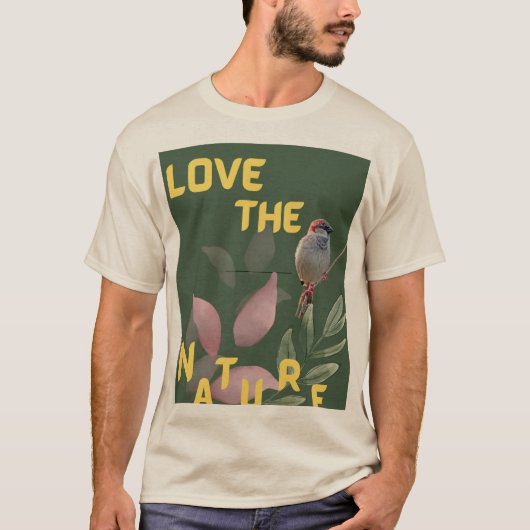 Love Nature T-shirt Tシャツ (正面)