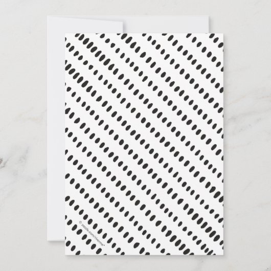 Love Neutral Gender Coule's Baby Shower 招待状 (裏面)