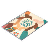  Love Never Fails ノートブック (左側)