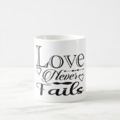 Love never fails モーフィングマグカップ (中央)