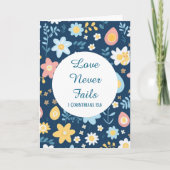 Love Never Fails Greeting Card カード (正面)