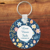 Love Never Fails Keychain キーホルダー (正面)