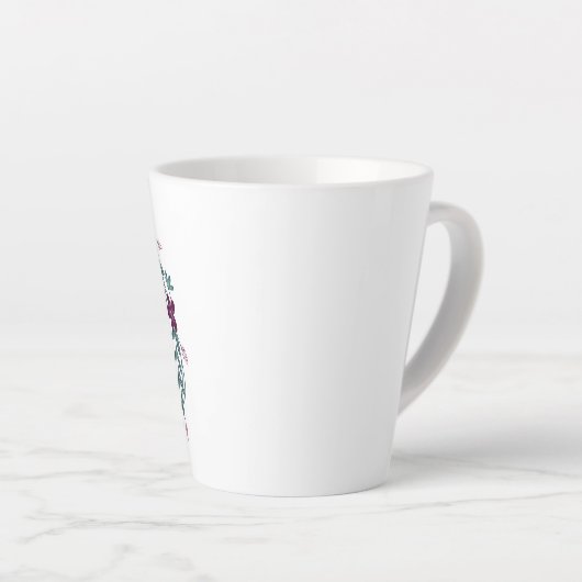 Love Never Fails Latte Mug カフェラテマグ (右アングル)
