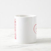 Love Never Fails Personalized コーヒーマグカップ (中央)