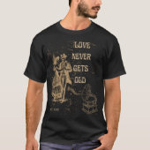 Love Never Gets Old – Timeless Romance Tシャツ (正面)