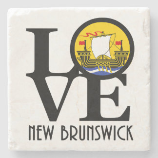 LOVE New Brunswickカナダ ストーンコースター