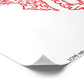 LOVE NEW YORK by NICHOLAS_COP.. ポスター (角)