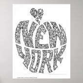 LOVE NEW YORK by NICHOLAS_COPYRIGHT_MIN... ポスター (正面)