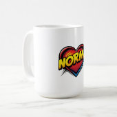 Love Norma コーヒーマグカップ (正面左)