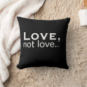 Love not love クッション (ブランケット)