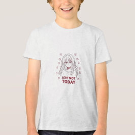 LOVE NOT TODAY トライブレンドＴシャツ