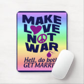 Love Not Warモジュール マウスパッド (マウス)