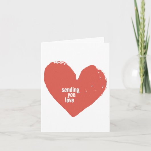 Love Noteカードの送信 サンキューカード (正面)