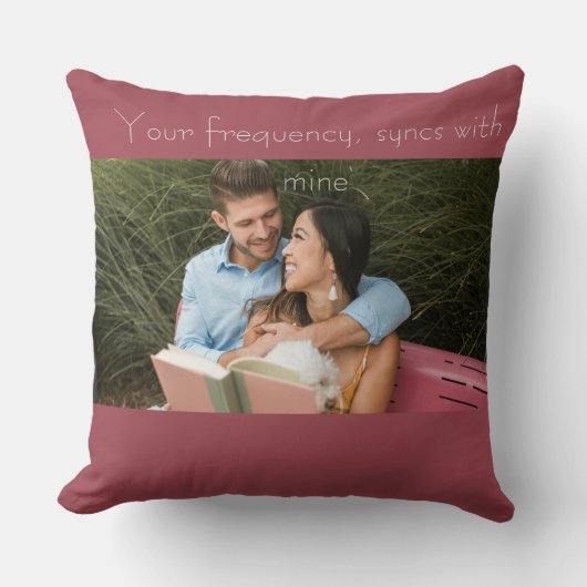 Love note クッション (正面)