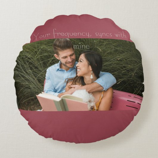 Love note ラウンドクッション (正面)