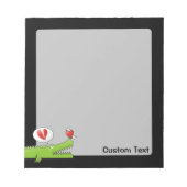 Love Notepadのアリゲーター ノートパッド (正面)