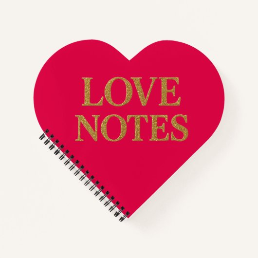 Love notes notebook. ノートブック (正面)