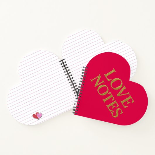 Love notes notebook. ノートブック (内部)