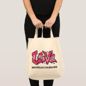 Love Nouvelle-Calédonie トートバッグ (正面(商品))