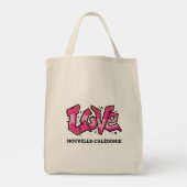 Love Nouvelle-Calédonie トートバッグ (裏面)