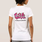 Love Nouvelle-Calédonie Tシャツ (裏面)
