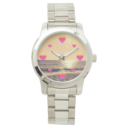 Love O’Clock at Golden Hour 腕時計 (正面)