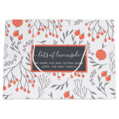 Love of Love Inside Get Well抱き枕 ラージペーパーバッグ (正面)