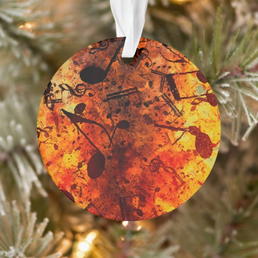 Love Of Music – 楽譜陶磁器オーナメント オーナメント (ツリー)