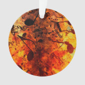 Love Of Music – 楽譜陶磁器オーナメント オーナメント (正面)