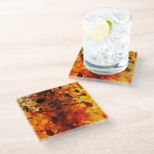 Love Of Music – 楽譜 ガラスコースター (アングル)